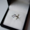Round Brilliant Cut Diamond Solitaire Susie Ring With Diamond Set Shoulders